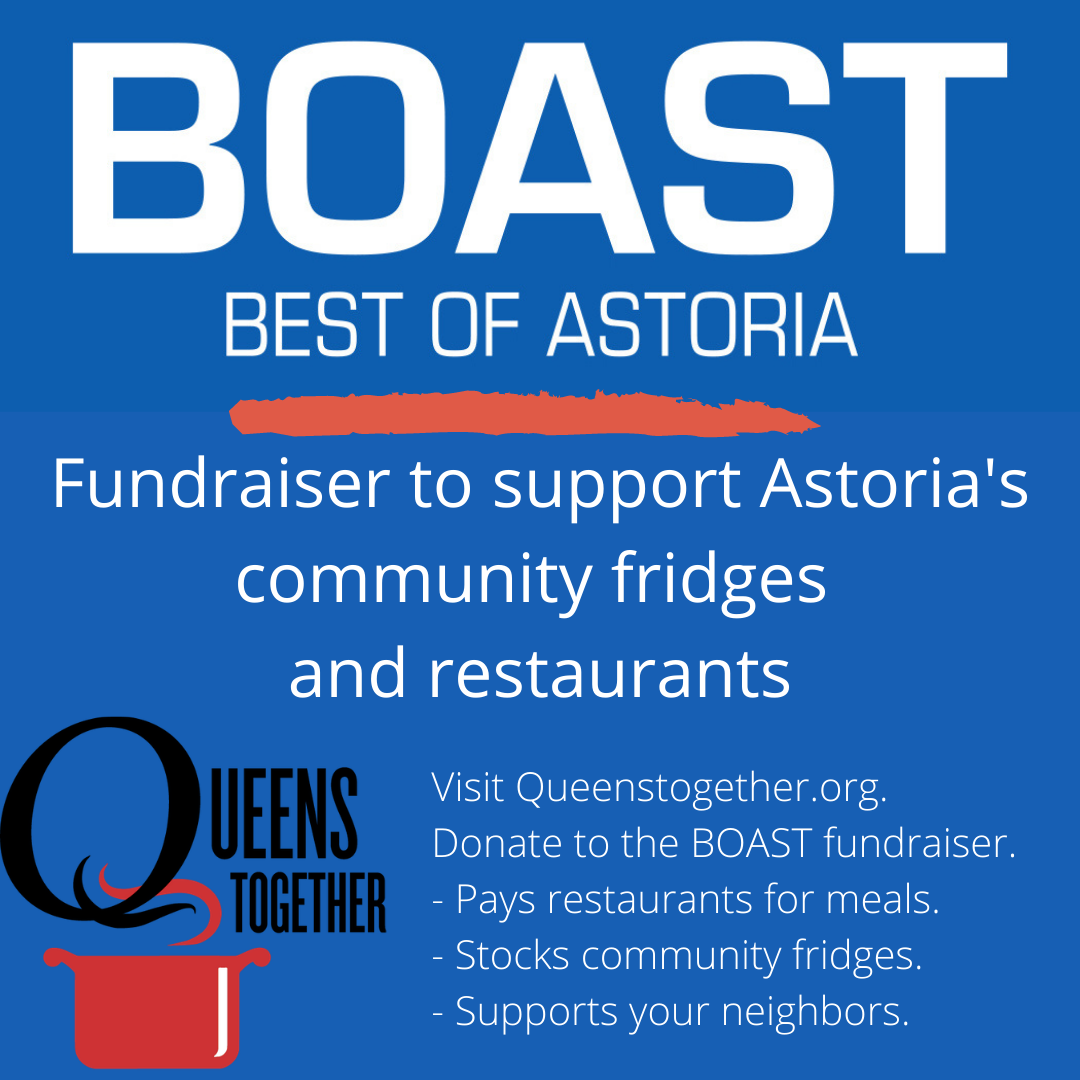 Fundraiser to support our Astoria fridges and restaurants